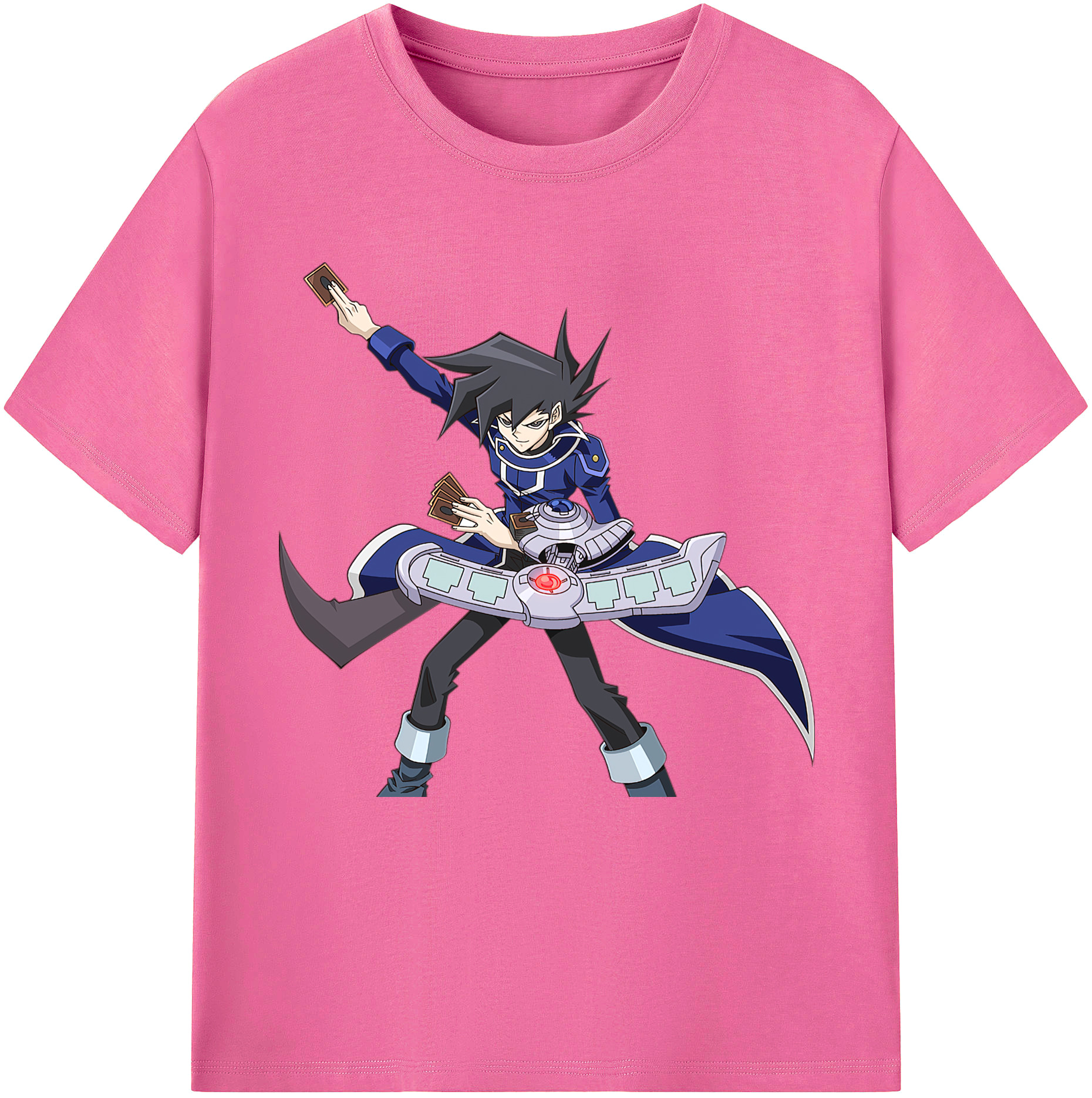 （画像用） 遊☆戯☆王 Yu-Gi-Oh! レディースカジュアルプリントTシャツ（綿100％）